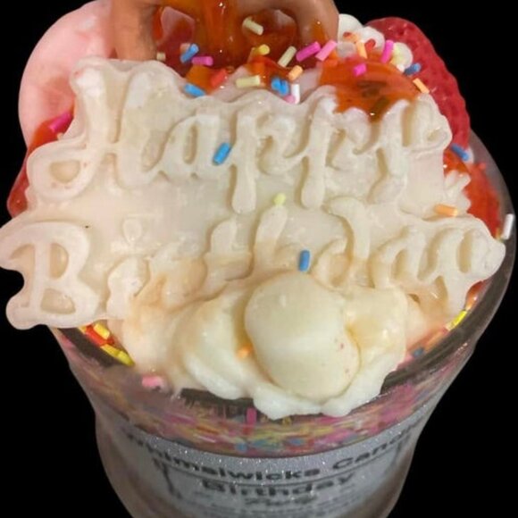 Handcrafted - Birthday Party Candle - Picture 3 of 3